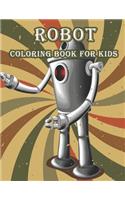 Robot Coloring Book for Kids