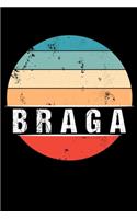 Braga: 100 Pages 6 'x 9' -Dot Graph Paper Journal Manuscript - Planner - Scratchbook - Diary