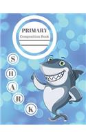 Primary Composition Book - Shark