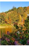 Fall Colors Autumn Lake Reflection 2019 Weekly Planner 134 Pages