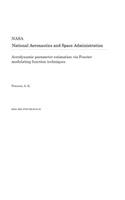 Aerodynamic Parameter Estimation Via Fourier Modulating Function Techniques