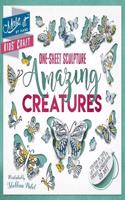 Make It Kids' Craft: One-Sheet Sculpture: Amazing Creatures