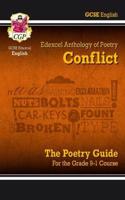 GCSE English Edexcel Poetry Guide - Conflict Anthology includes Online Edition, Audio & Quizzes: (CGP Edexcel GCSE Poetry)