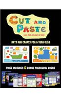 Arts and Crafts for 6 Year Olds (Cut and Paste Planes, Trains, Cars, Boats, and Trucks): 20 full-color kindergarten cut and paste activity sheets designed to develop visuo-perceptive skills in preschool children. The price of this book i