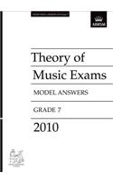 Theory of Music Exams 2010 Model Answers, Grade 7