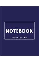 Notebook 1 Subject