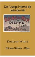 De l'usage interne de l'eau de mer