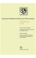 On Asking the Right Kind of Question in Biological Research: Neue Aussichten Für Die Pflanzenzüchtung: Gen-Übertragung Mit Dem Ti-Plasmid