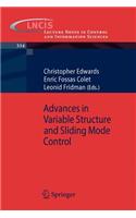 Advances in Variable Structure and Sliding Mode Control