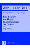 Eine Lektuere Von Hegels Phaenomenologie Des Geistes