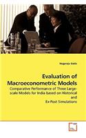 Evaluation of Macroeconometric Models