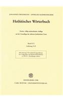 Hethitisches Worterbuch