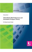 Third-Order Risk Preferences and Cumulative Prospect Theory