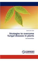 Strategies to overcome fungal diseases in plants