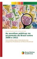 As escolhas públicas no orçamento do Brasil entre 2008 e 2011