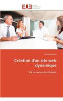 Création d'Un Site Web Dynamique