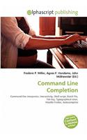 Command Line Completion: (English)
