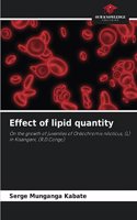 Effect of lipid quantity