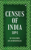 Census Of India 1891: Report on the census of Cochin - The Final Census Tables with Appendices Volume Book 46 Pt. 2 [Hardcover]