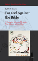 For and Against the Bible: A Translation of Sylvain Maréchal’s Pour et Contre la Bible (1801)