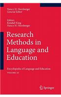 Research Methods in Language and Education