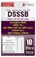 DSSSB Various Post Recruitment Exam 2024 : LDC, Junior Assistant, Stenographer and Others (Hindi Edition Book) | 10 Solved Practice Tests (Section-A) with Free Access to Online Tests