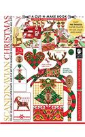 Scandinavian Christmas Cut-n-Make Book: Folksy Scandinavian Paper Crafts and Clip Art for Handmade Holiday Cards, Packs and Gifts: Volume 2