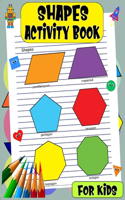 Shapes activity book for kids