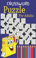 Crossword Puzzle For Adults: Easy Large Print Crossword Puzzles for Adults & Seniors