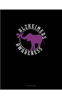 Alzheimers Awareness: 4 Column Ledger