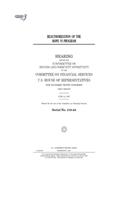 Reauthorization of the HOPE VI Program