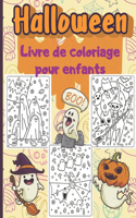 Halloween Livre de coloriage pour enfants: Joyeux Halloween Cahier livre d'activité coloriage pour enfants - Monstres, Citrouilles, Vampires, Squelettes, Chauves-souris etc...- 4 5 6 4-8 ans 