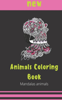 Animalas Coloring Book Mandalas Animals