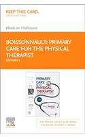 Primary Care for the Physical Therapist Elsevier eBook on Vitalsource (Retail Access Card): Examination and Triage