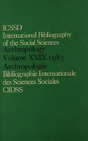 Ibss: Anthropology: 1983 Vol 29