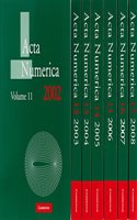 Acta Numerica 7 Volume Paperback Set, Volumes 11-17: (Acta Numerica)