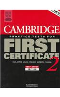 Cambridge Practice Tests for First Certificate 2
