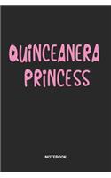 Quinceanera Princess Notebook