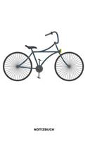 Notizbuch: Liniertes Fahrrad Notizbuch oder Rad Notizheft liniert - Rennrad Journal für Männer und Frauen mit Linien