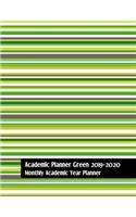 Academic Planner Green 2019-2020