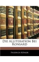 Alliteration Bei Ronsard