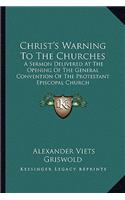 Christ's Warning to the Churches