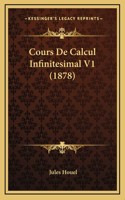 Cours De Calcul Infinitesimal V1 (1878)