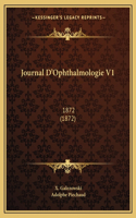Journal D'Ophthalmologie V1