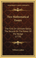 Two Mathematical Essays