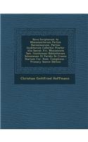 Nova Scriptorum Ac Monumentorum Partim Rarissimorum, Partim Ineditorum Collectio