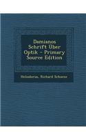 Damianos Schrift Uber Optik