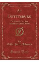 At Gettysburg: Or What a Girl Saw and Heard of the Battle (Classic Reprint)(English)
