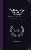 The History of the University of Edinburgh