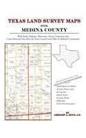 Texas Land Survey Maps for Medina County: (English)